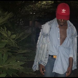 Distressed Denim Jacket